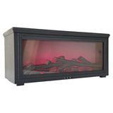 PureAire Ultrasonic Flame Effect Fireplace Diffuser Black 280ml