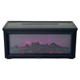 PureAire Ultrasonic Flame Effect Fireplace Diffuser Black 280ml