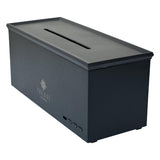 PureAire Ultrasonic Flame Effect Fireplace Diffuser Black 280ml